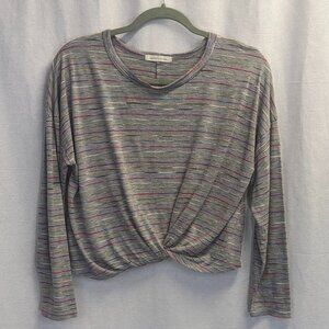 Caution to the Wind Size Medium Cropped Tee